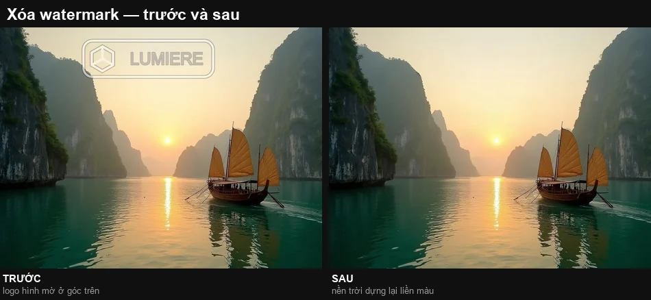 VIPIX ra mắt công cụ Xóa watermark: vì sao chúng tôi tách nó khỏi Xóa chữ